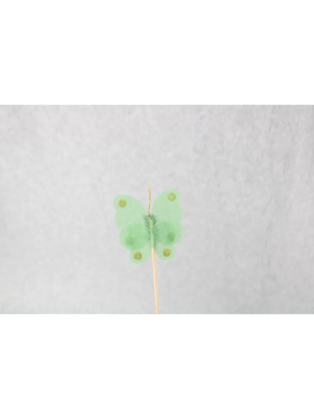 11 Green Butterfly Picks Pick Appetizer 94826 Vintage